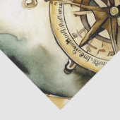 Papier Mousseline "Adventure Await : Cartes & Travel" (Détail)