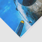 Papier Mousseline Aéronefs Douglas DC-3 (Détail)