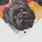 Papier Mousseline Affenpinscher Monkey Dog Affens Terrier (Détail)