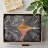 Papier Mousseline Affenpinscher Monkey Dog Affens Terrier (Cadeau)