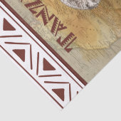 Papier Mousseline Affiche de voyage Elephant Africa (Détail)