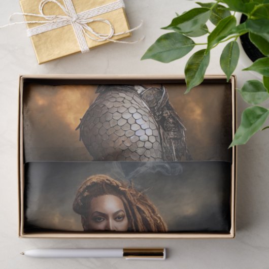 Papier Mousseline African Queen Tissue Paper (Cadeau)