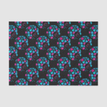 Afro Diva Turquoise & Rose Chaud