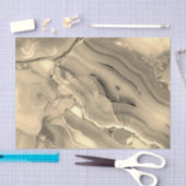 Papier Mousseline Agate Brown (Artisanat)