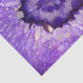 Papier Mousseline Agate pourpre Geode de Falln (Détail)