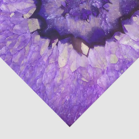 Papier Mousseline Agate pourpre Geode de Falln (Détail)