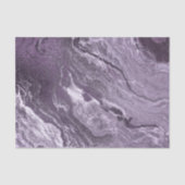 Papier Mousseline Agate violette cristallisée | Moody Marbled Stone (Recto)