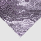 Papier Mousseline Agate violette cristallisée | Moody Marbled Stone (Détail)