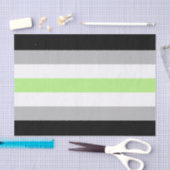 Papier Mousseline Agender Pride (Artisanat)