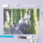 PAPIER MOUSSELINE AGRICULTURE (Artisanat)