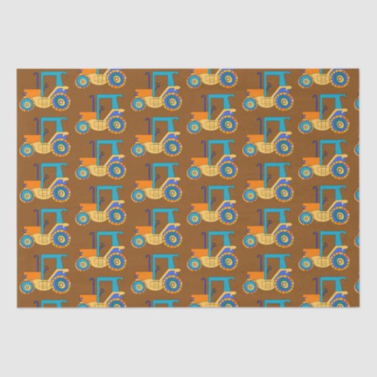 Papier Mousseline Agriculture de tracteurs (Recto)