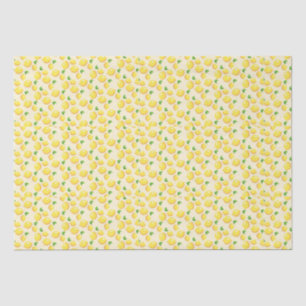 Papier Mousseline Agrumes, citrons, frais et lumineux