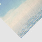 Papier Mousseline Aigle à tête blanche volant sur l'océan jusqu'à la (Détail)