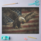 Papier Mousseline aigle américain (Artisanat)