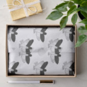 Papier Mousseline Aigle de silhouette (Cadeau)