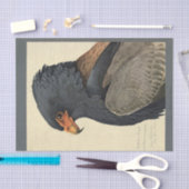 Papier Mousseline Aigle gris découpage Ephémère des oiseaux (Artisanat)