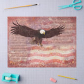 Papier Mousseline Aigle patriotique Nous le peuple Découpage (Artisanat)