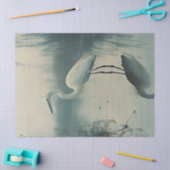 Papier Mousseline Aiguille dans la page de découpage de fond (Artisanat)