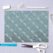 Papier Mousseline ailes bleu-gris (Artisanat)