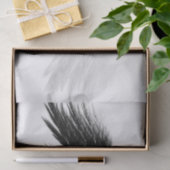 Papier Mousseline AILES D'ANGE Noir + Monogramme Blanc (Cadeau)