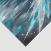 Papier Mousseline Ailes glaciaires Fée de glace Angel Gothique hiver (Détail)