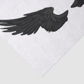Papier Mousseline Ailes noires d'ange de Falln (Détail)