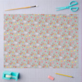 Papier Mousseline Aimer Machine à coudre gris (Artisanat)