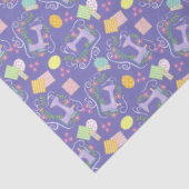 Papier Mousseline Aimer Machine à coudre violet (Détail)