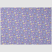 Papier Mousseline Aimer Machine à coudre violet (Recto)