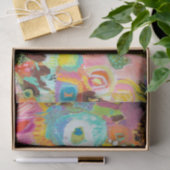 Papier Mousseline Aimer voyager I (Cadeau)