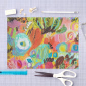 Papier Mousseline Aimer voyager I (Artisanat)