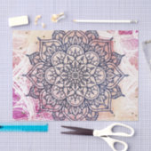 Papier Mousseline Airy Mandala Happy Pink Purple Yellow (Artisanat)