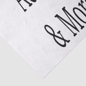 Papier Mousseline Ajouter du texte et plus ! Customisez votre propre (Détail)