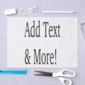 Papier Mousseline Ajouter du texte et plus ! Customisez votre propre (Artisanat)