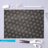 Papier Mousseline Ajouter un logo emballage commercial en bois foncé (Artisanat)