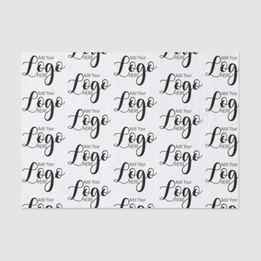 Papier Mousseline Ajouter votre logo (Recto)