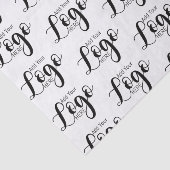 Papier Mousseline Ajouter votre logo (Détail)