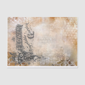 Papier Mousseline Ajouter votre propre photo ou mot découpage