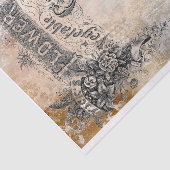 Papier Mousseline Ajouter votre propre photo ou mot découpage (Détail)