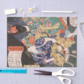 Papier Mousseline Ake Tamanosuke Siège de Tsukioka Yoshitoshi (Artisanat)