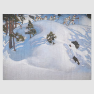 Papier Mousseline Akseli Gallen-Kallela - Février Vision