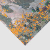 Papier Mousseline Akseli Gallen-Kallela - Forêt d'automne (Détail)