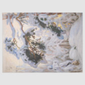 Papier Mousseline Akseli Gallen-Kallela - Forêt en hiver (Recto)