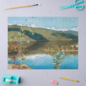 Papier Mousseline Akseli Gallen-Kallela - Thundernuages sur Horizon (Artisanat)