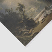 Papier Mousseline Albert Bierstadt Puget Sound sur la côte Pacifique (Détail)