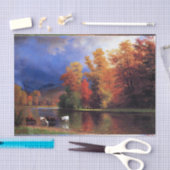 Papier Mousseline Albert Bierstadt - Sur le Saco (Artisanat)