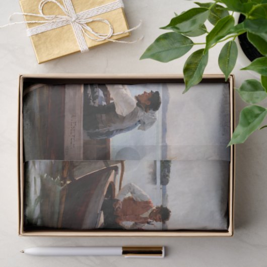 Papier Mousseline Albert Edelfeel - Aller au baptême (Cadeau)