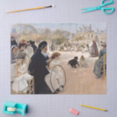 Papier Mousseline Albert Edelfeel - Jardins du Luxembourg, Paris (Artisanat)