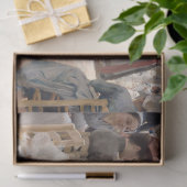 Papier Mousseline Albert Edelfeel - Jardins du Luxembourg, Paris (Cadeau)