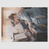 Papier Mousseline Albert Edelfeel - Jouer au piano (Recto)